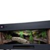 Terrarium 120x60x60 Podwójny sufit T5 Termostat Oprawa E27 Wystrój ANTRACYT - obrazek 3