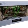 Terrarium 80x50x50 Płyta Meblowa Mata Grzewcza Białe