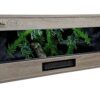 Terrarium 80x40x40 Mata Grzewcza/Led Płyta Meblowa Wystrój