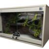 Terrarium 80x50x50 LED / grzanie / wystrój / II gatunek OUTLET