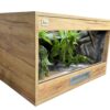 Terrarium 80x50x50 LED / grzanie / wystrój / II gatunek OUTLET - Image 4