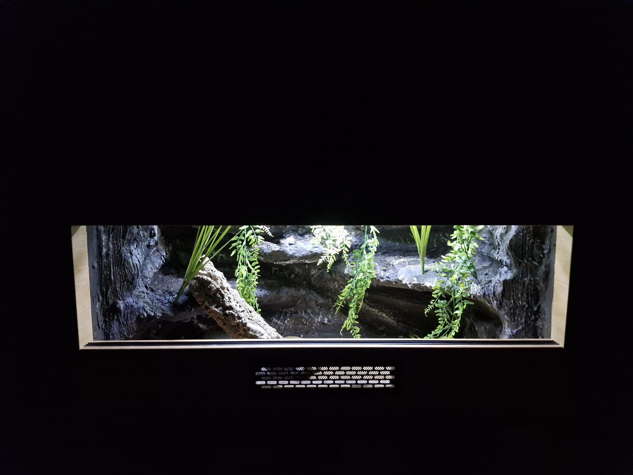 Terrarium 80x40x40 Mata Grzewcza/Led Płyta Meblowa Wystrój - obrazek 7