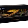 Terrarium 80x40x40 Mata Grzewcza/Led Płyta Meblowa Wystrój - obrazek 4