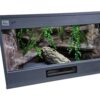Terrarium 80x50x50 Płyta meblowa i mata grzewcza Antracyt - obrazek 4