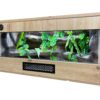 Terrarium 80x40x40 Mata Grzewcza/Led Płyta Meblowa Wystrój Czaszka - obrazek 4