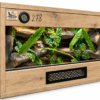 Terrarium 80x40x40 Mata Grzewcza/Led Płyta Meblowa Wystrój Czaszka