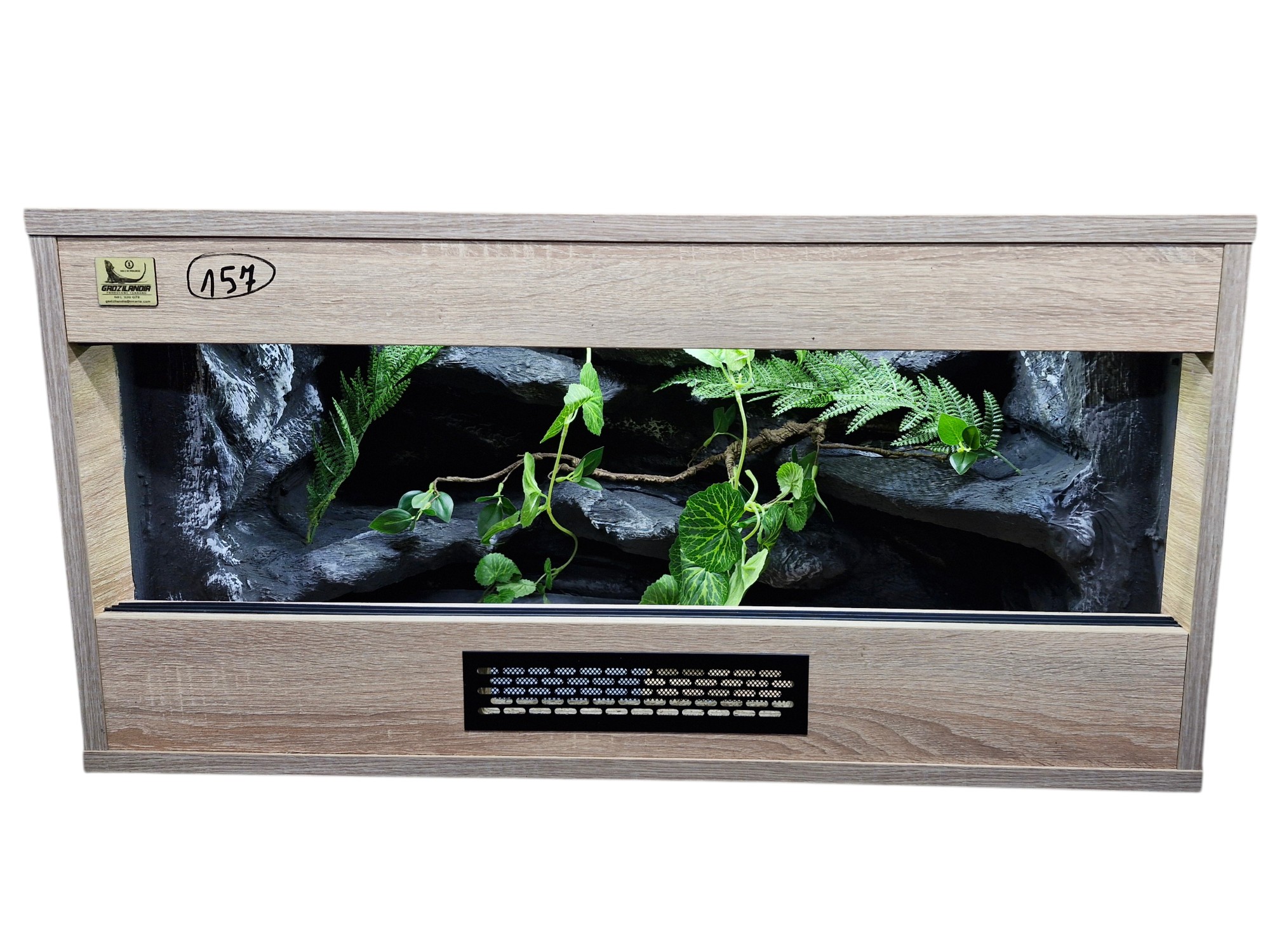 Terrarium 80x40x40 Mata Grzewcza/Led - obrazek 3