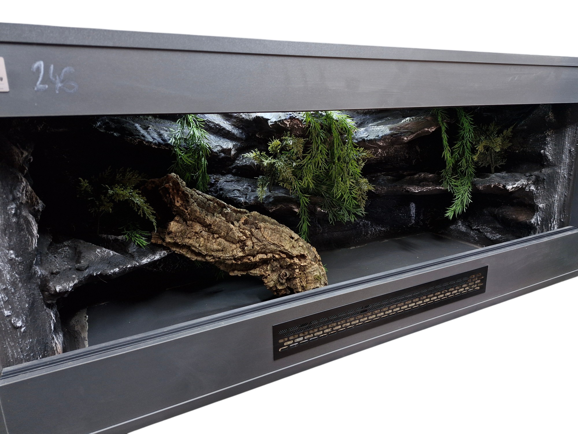 Terrarium 120x50x50 Dąb Craft Oprawy e27 Wąż/Gekon/Agama - Image 4