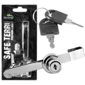 Terrario Safe Terri 120 - zamek do drzwi przesuwnych 12cm