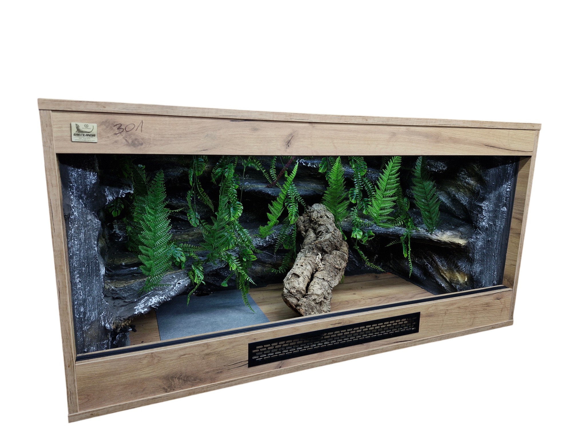 Terrarium 120x60x60 Mata Grzewcza Płyta Meblowa - obrazek 4