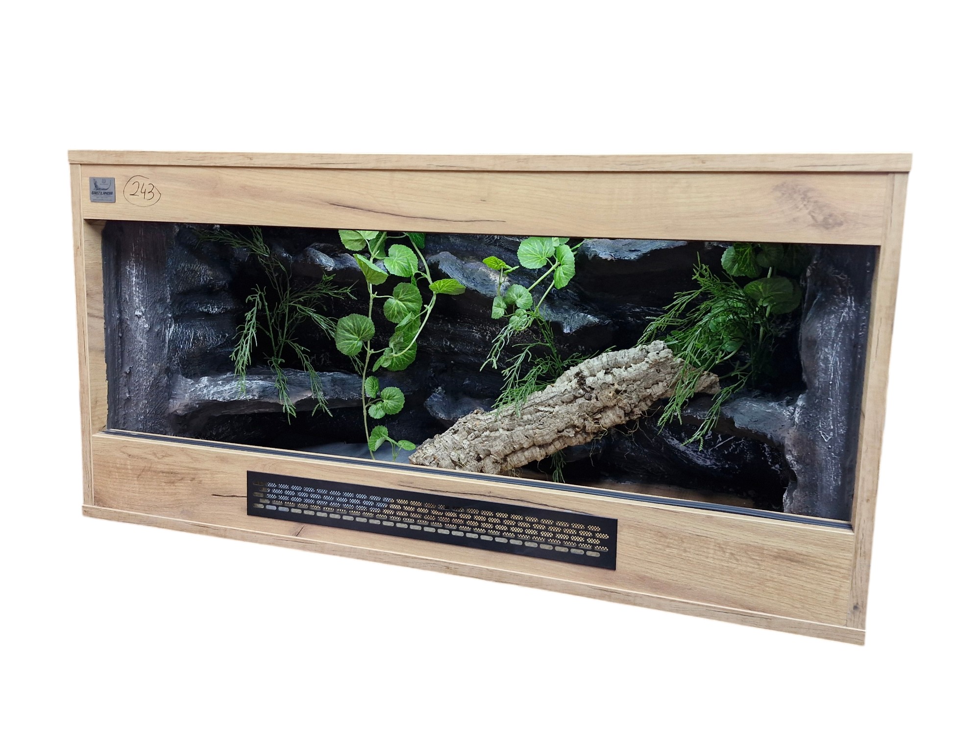 Terrarium 100x50x50 Agama/Wąż Mata Grzewcza LED Płyta Meblowa - Image 2