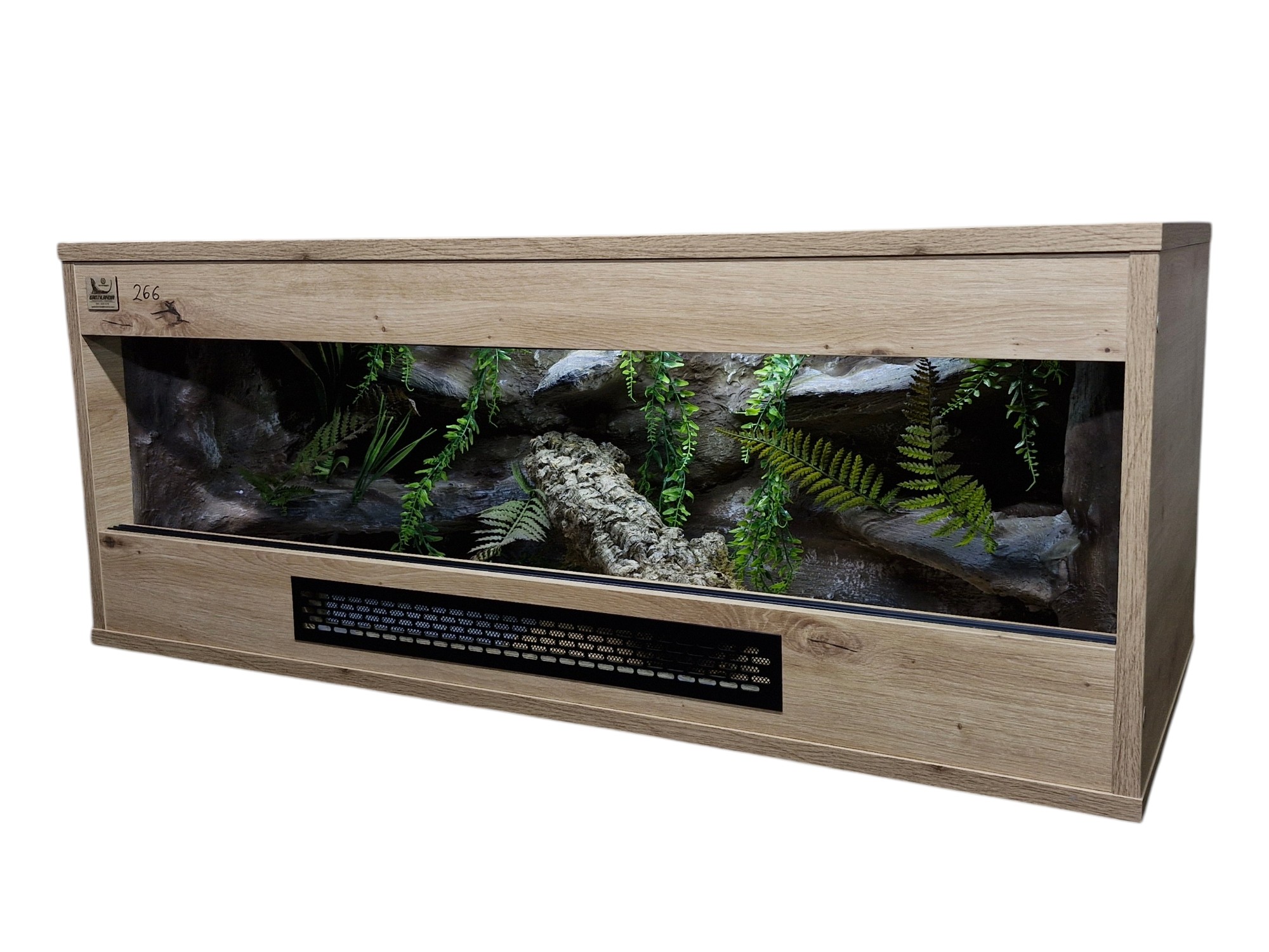 Terrarium 100x40x40 Mata Grzewcza Płyta Meblowa Gekon Wąż Agama - obrazek 2