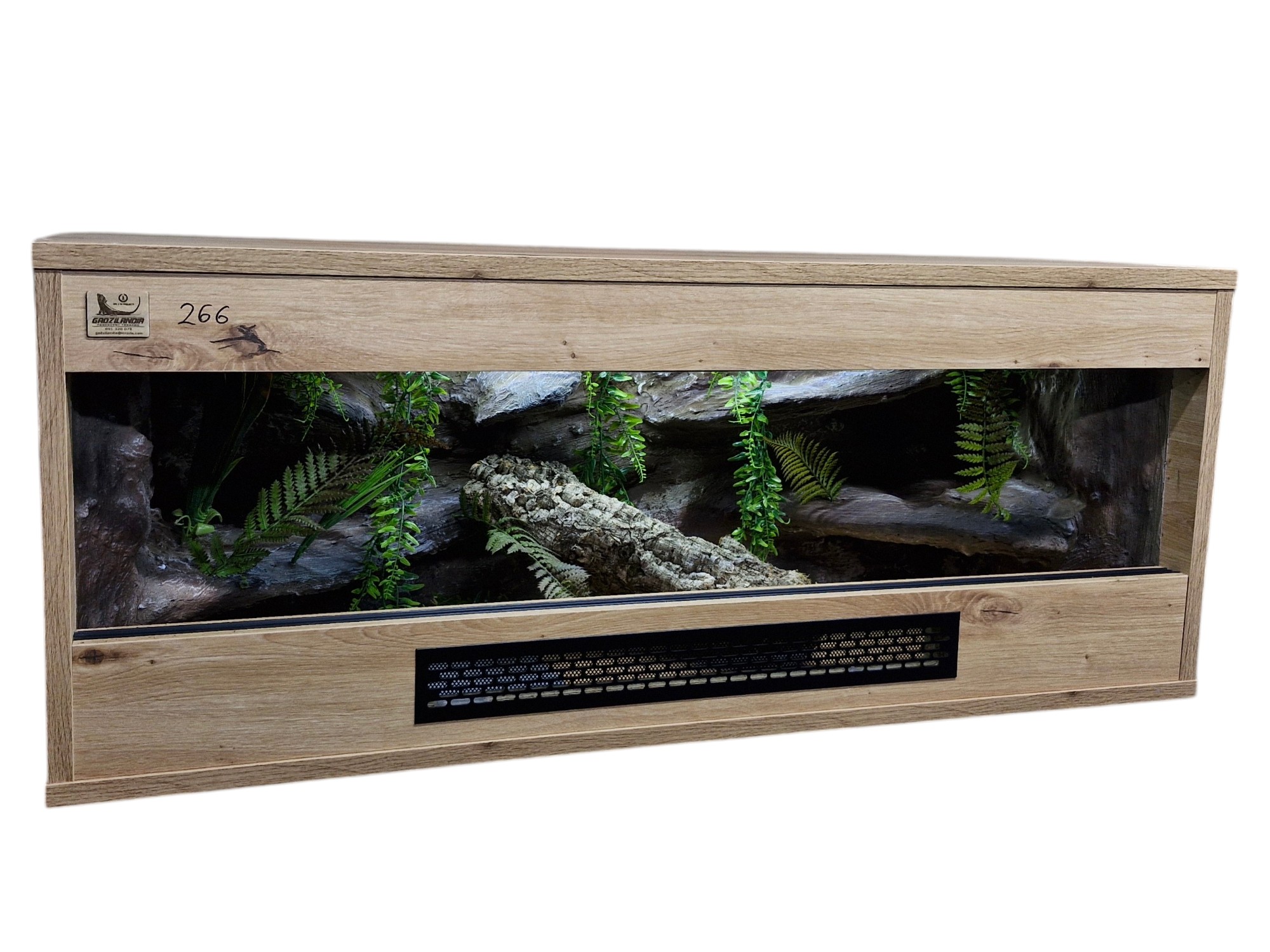Terrarium 100x40x40 Mata Grzewcza Płyta Meblowa Gekon Wąż Agama - obrazek 4
