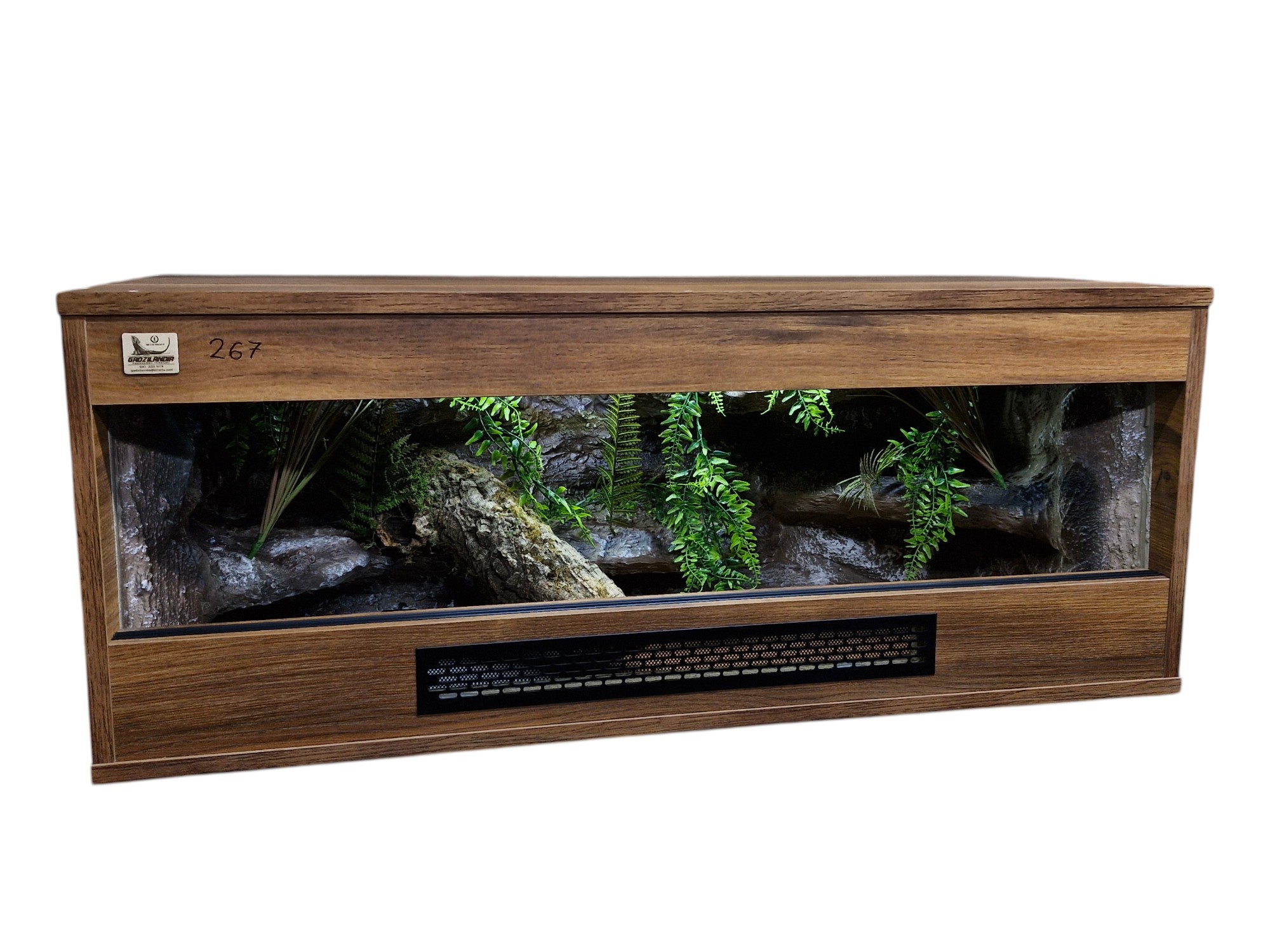 Terrarium 100x40x40 Mata Grzewcza Płyta Meblowa Gekon Wąż Agama - obrazek 5