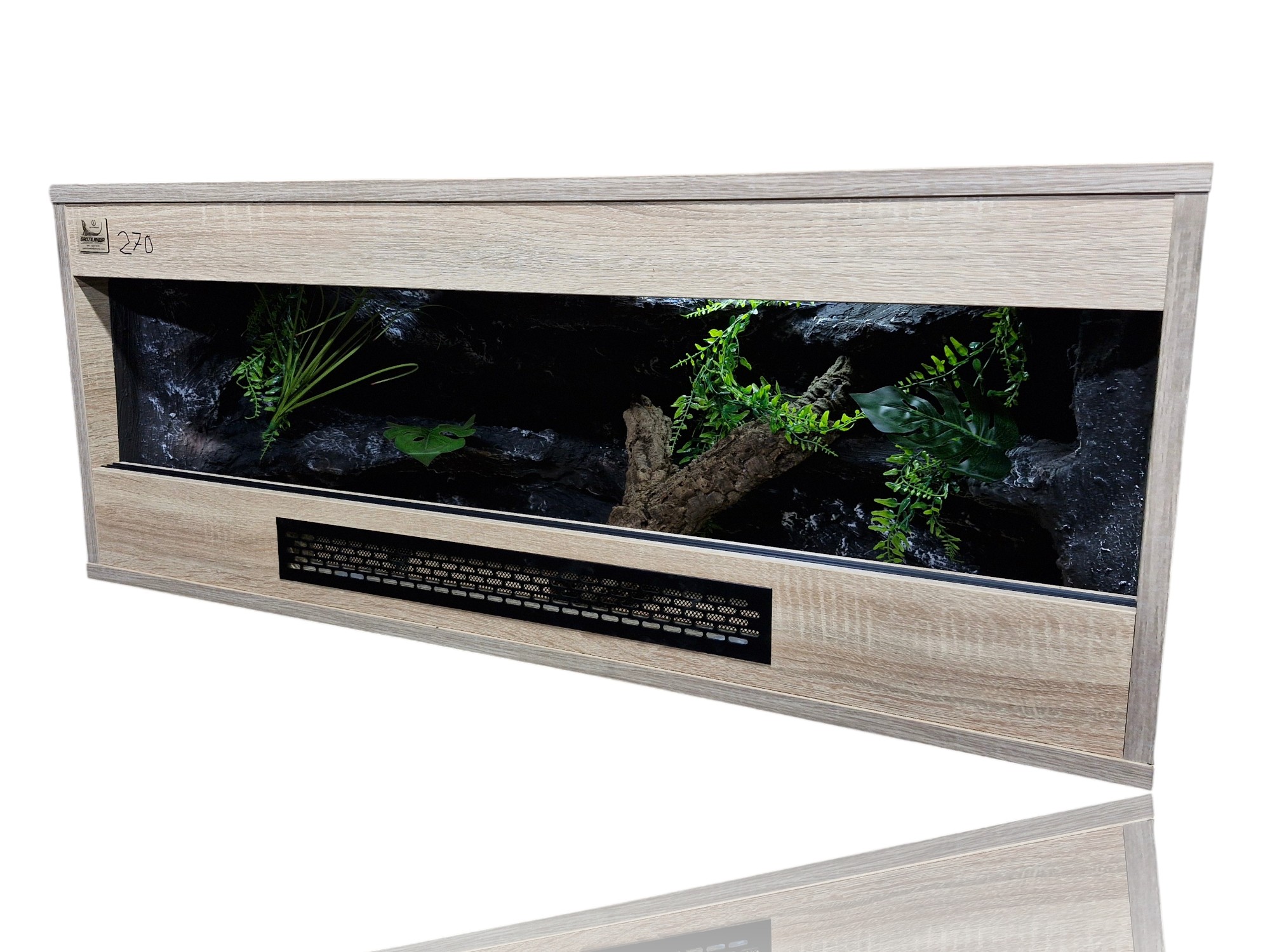 Terrarium 100x40x40 Mata Grzewcza Płyta Meblowa Gekon Wąż Agama - obrazek 2