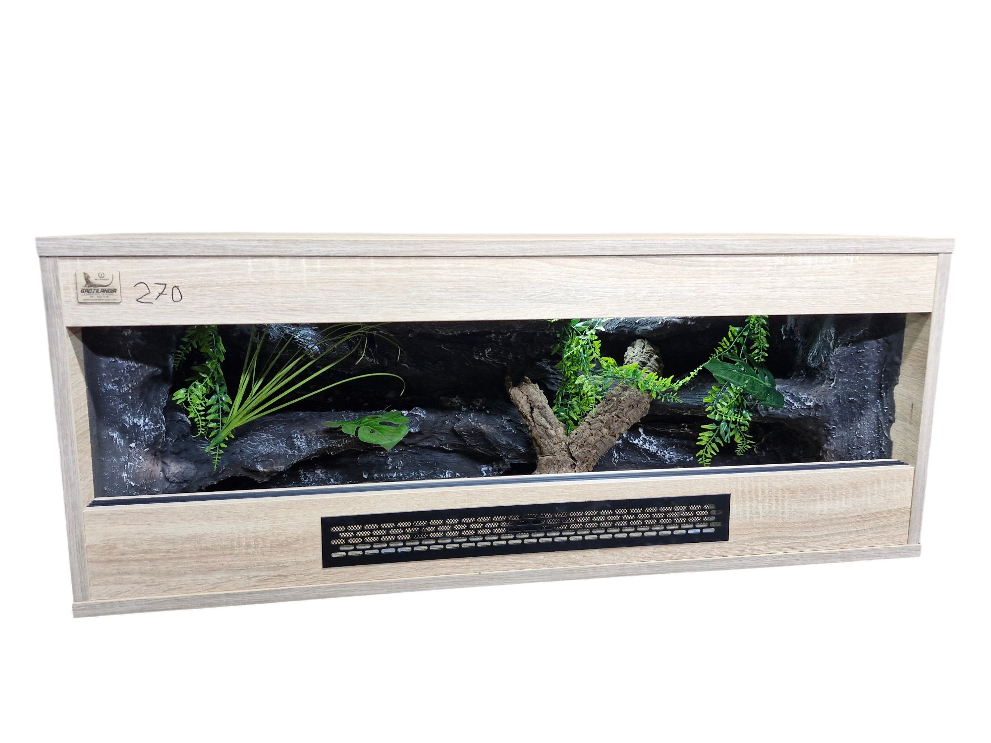 Terrarium 100x40x40 Mata Grzewcza Płyta Meblowa Gekon Wąż Agama - obrazek 4