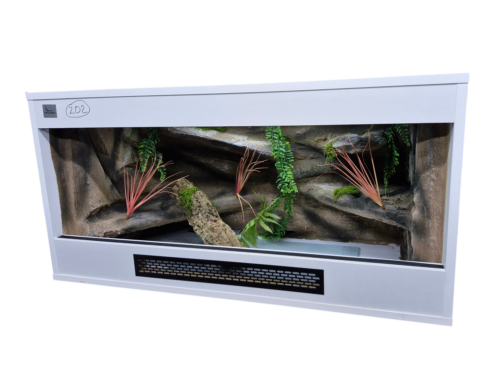 Terrarium 100x50x50 Agama/Wąż Mata Grzewcza LED Płyta Meblowa - obrazek 2
