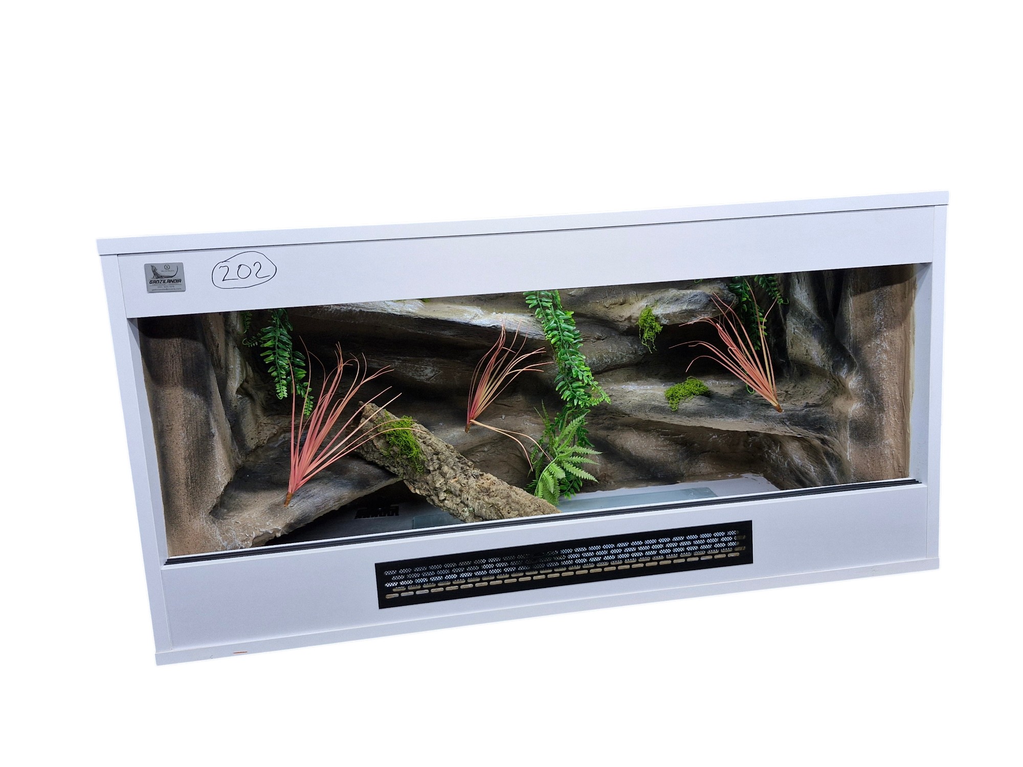 Terrarium 100x50x50 Agama/Wąż Mata Grzewcza LED Płyta Meblowa - obrazek 3