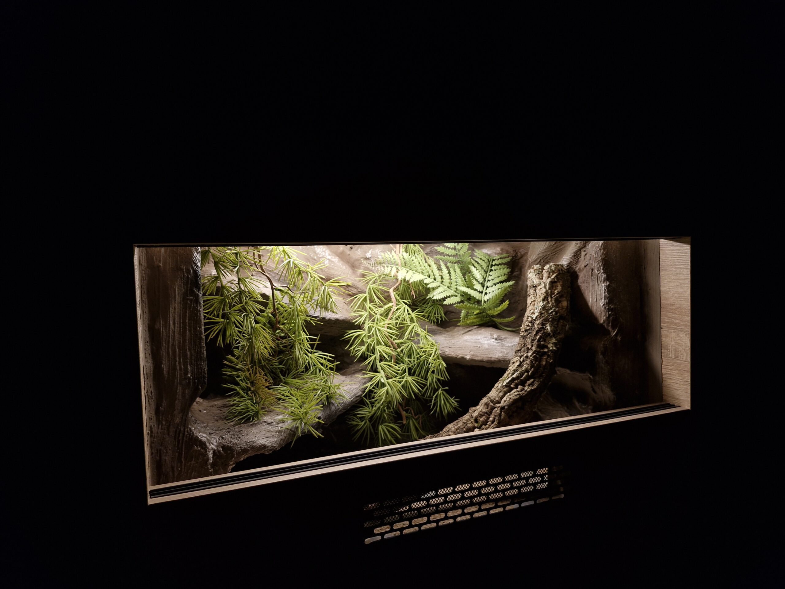 Terrarium 60x40x40 Gekon/Wąż Mata Grzewcza Wystój GadziLandia Płyta Meblowa - obrazek 5