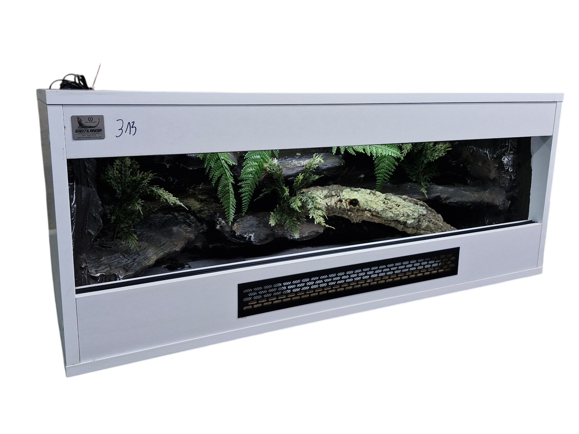 Terrarium 100x40x40 Mata grzewcza Gekon Wąż Jaszczurka Outley - obrazek 5
