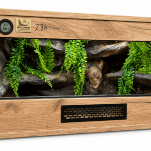Terrarium 80x40x40  Mata Grzewcza/Led Płyta Meblowa Wystrój Czaszka