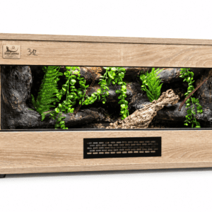 Terrarium 80x40x40  Mata Grzewcza/Led Płyta Meblowa Wystrój