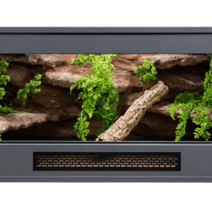 Terrarium 120x50x50 Antracyt Oprawa T5 Led E27 Agama