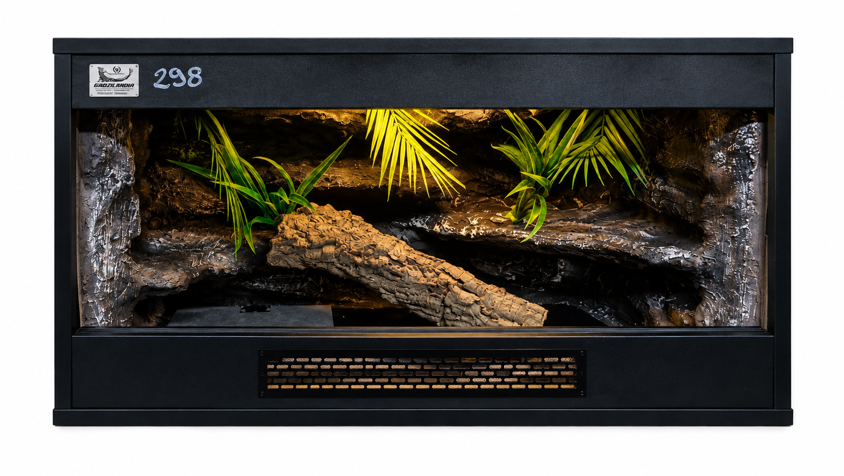 Terrarium 100x50x50 Płyta Meblowa Oprawa E27 Led