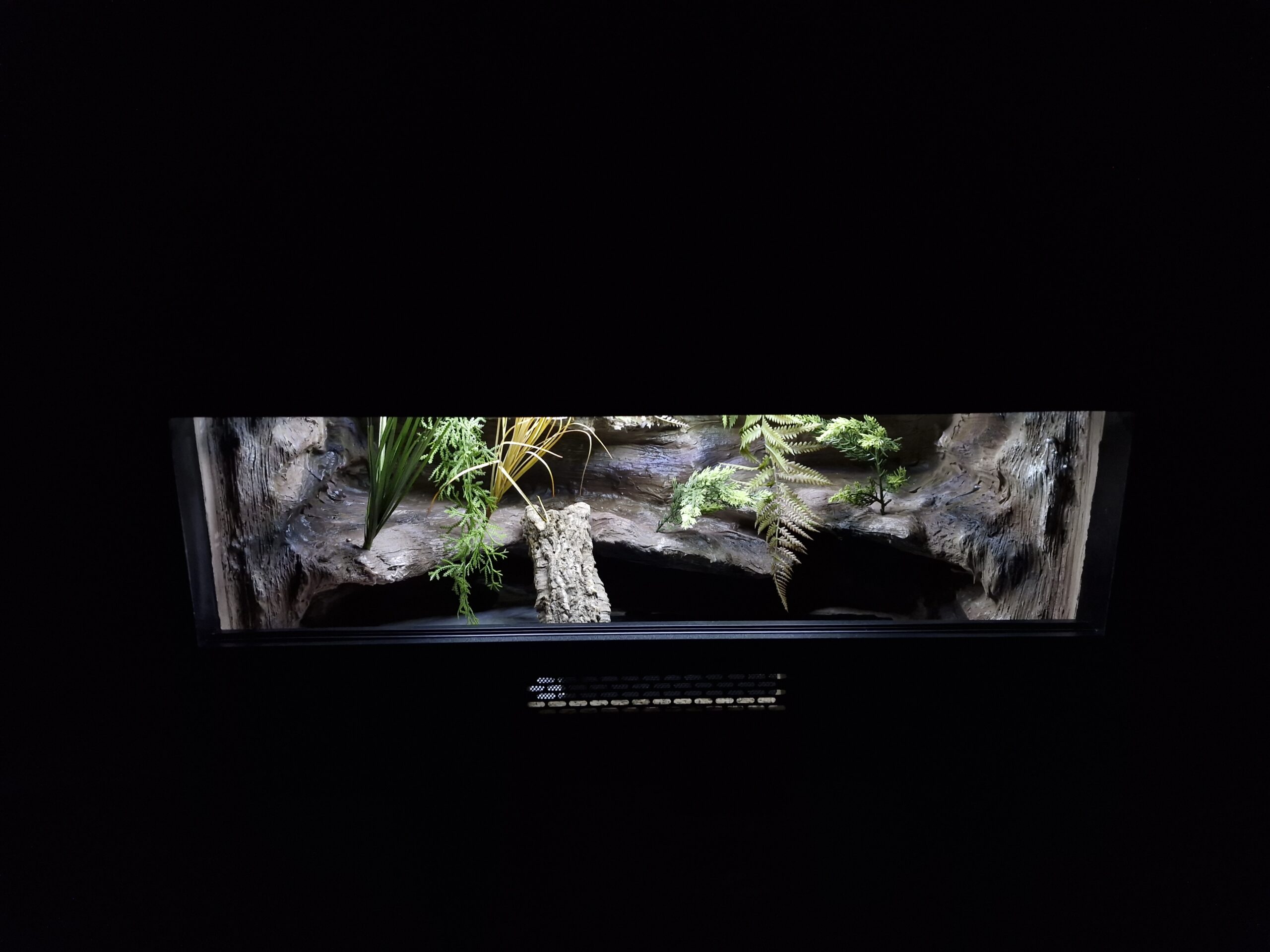 Terrarium 80x40x40 Mata Grzewcza/Led Płyta Meblowa Wystrój - obrazek 3