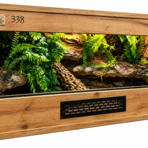 Terrarium 80x40x40  Mata Grzewcza/Led Płyta Meblowa Wystrój