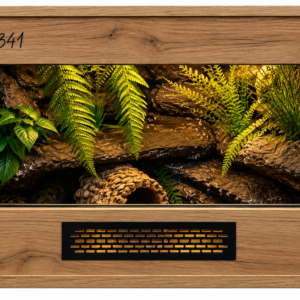 Terrarium 60x40x40 Gekon/Wąż Oprawa E27 Led