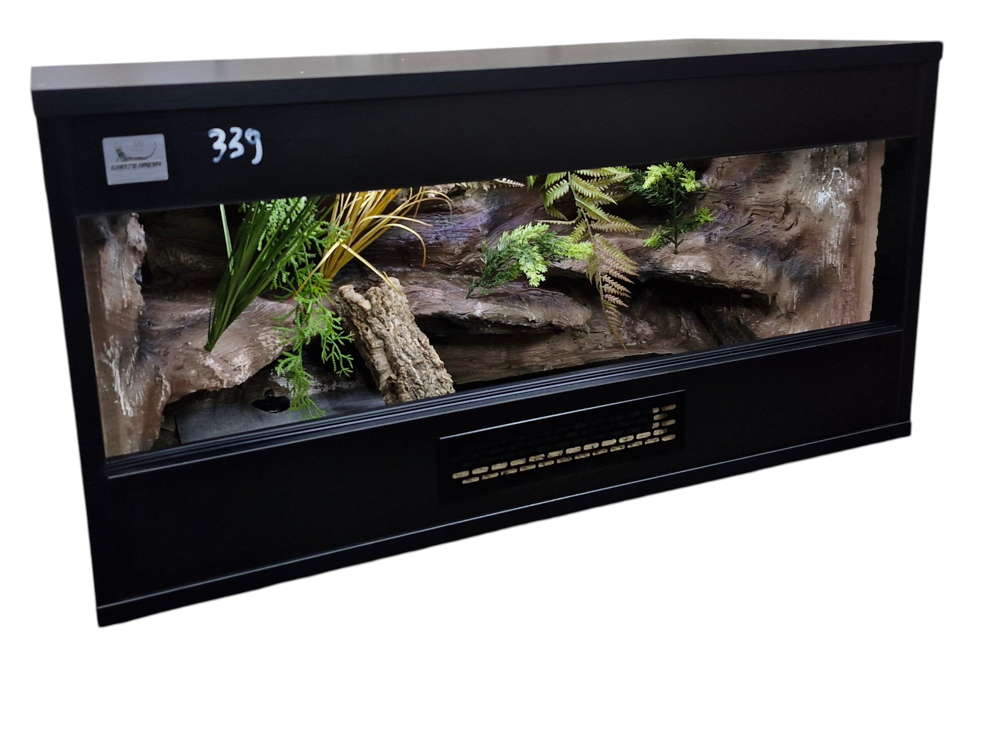 Terrarium 80x40x40 Mata Grzewcza/Led Płyta Meblowa Wystrój - obrazek 6